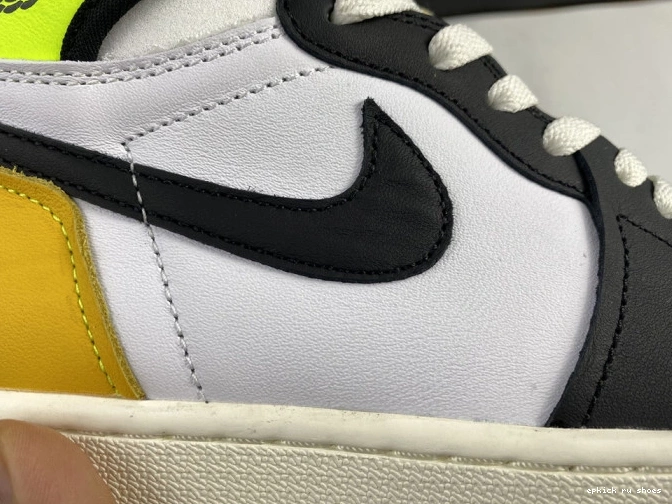 Cheap 'VOLT GOLD' 555088-118 RETRO 1 AIR JORDAN OG HIGH 0714